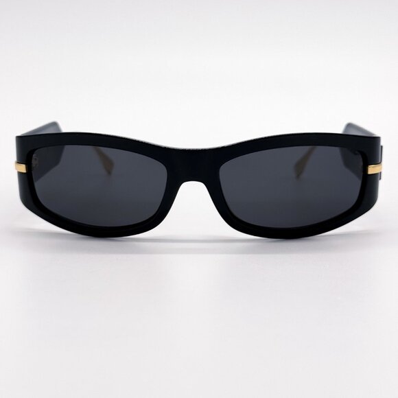 NEW FENDI FE40120I 01A SHINY BLACK WOMEN SUNGLASSES FENDI - Picture 3 of 11
